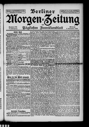 Berliner Morgen-Zeitung vom 06.11.1895