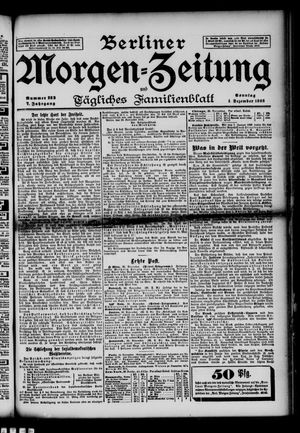 Berliner Morgen-Zeitung vom 01.12.1895