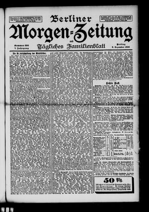 Berliner Morgen-Zeitung vom 06.12.1895