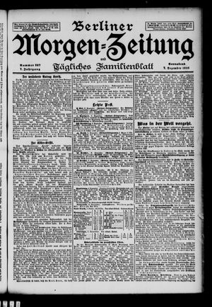 Berliner Morgen-Zeitung vom 07.12.1895