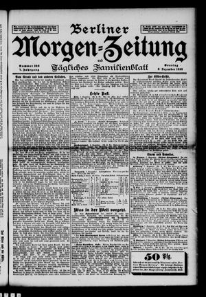 Berliner Morgen-Zeitung vom 08.12.1895