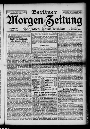 Berliner Morgen-Zeitung vom 14.12.1895