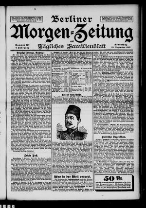 Berliner Morgen-Zeitung vom 19.12.1895