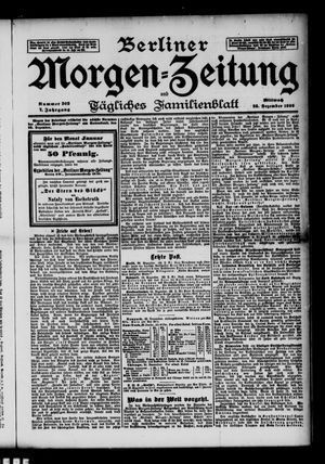 Berliner Morgen-Zeitung vom 25.12.1895