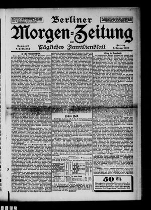 Berliner Morgen-Zeitung vom 03.01.1896