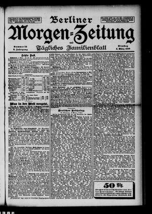 Berliner Morgen-Zeitung vom 03.03.1896