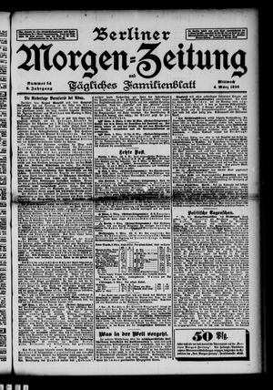 Berliner Morgen-Zeitung on Mar 4, 1896