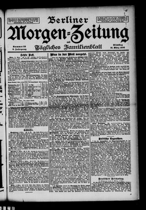 Berliner Morgenzeitung vom 10.03.1896