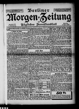 Berliner Morgenzeitung vom 03.04.1896