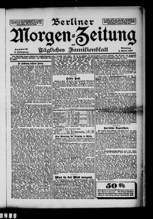 Berliner Morgenzeitung on Apr 5, 1896