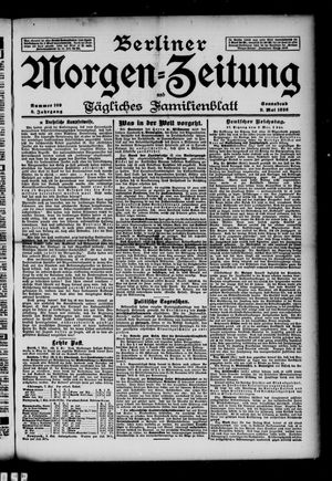 Berliner Morgenzeitung on May 9, 1896