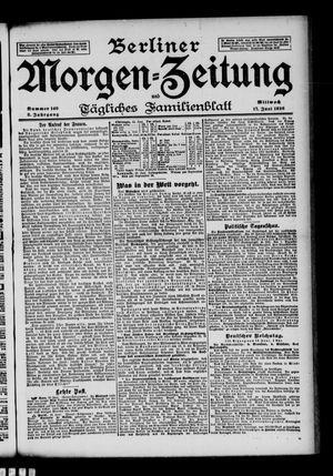 Berliner Morgenzeitung on Jun 17, 1896