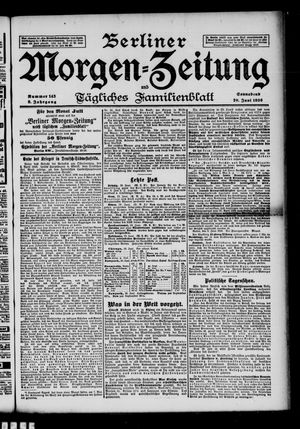 Berliner Morgen-Zeitung vom 20.06.1896