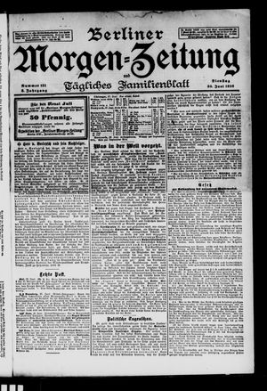 Berliner Morgen-Zeitung vom 30.06.1896