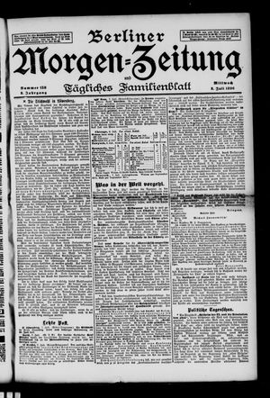 Berliner Morgen-Zeitung vom 08.07.1896