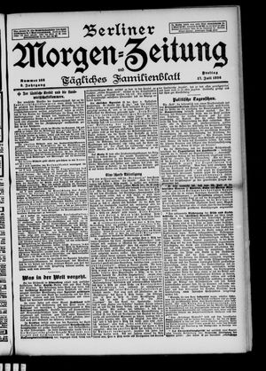 Berliner Morgen-Zeitung vom 17.07.1896