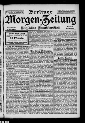 Berliner Morgen-Zeitung vom 22.07.1896