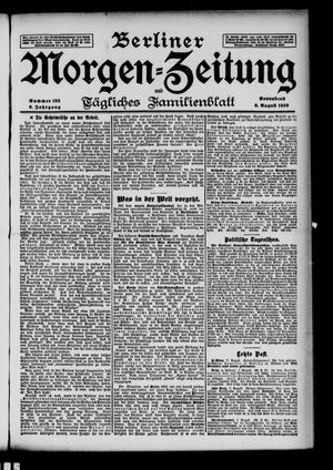 Berliner Morgen-Zeitung vom 08.08.1896