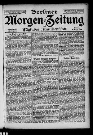 Berliner Morgen-Zeitung vom 09.08.1896