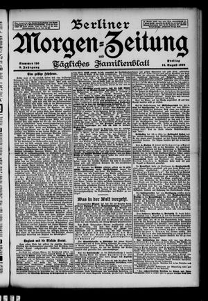 Berliner Morgen-Zeitung vom 14.08.1896