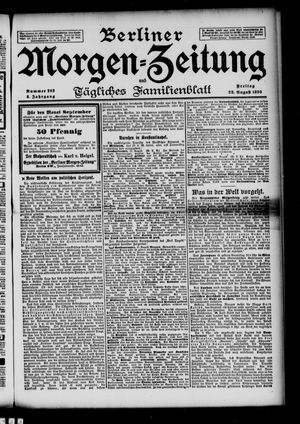 Berliner Morgen-Zeitung vom 28.08.1896