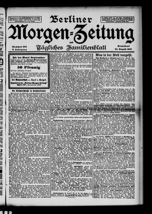 Berliner Morgen-Zeitung vom 29.08.1896