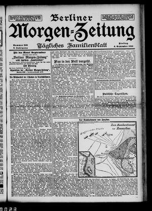 Berliner Morgen-Zeitung vom 04.09.1896