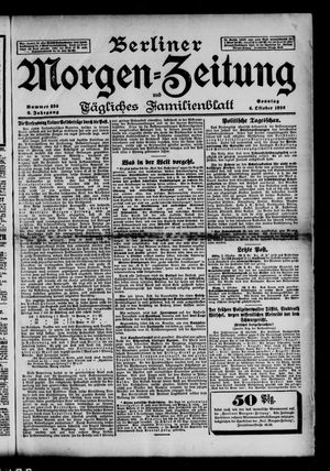 Berliner Morgen-Zeitung vom 04.10.1896