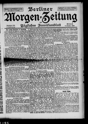 Berliner Morgen-Zeitung vom 07.10.1896