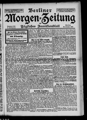 Berliner Morgen-Zeitung vom 23.10.1896
