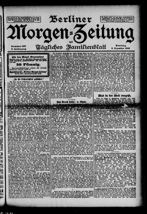 Berliner Morgen-Zeitung vom 06.12.1896