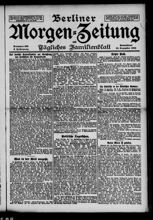 Berliner Morgen-Zeitung vom 19.12.1896