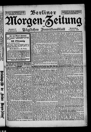 Berliner Morgenzeitung vom 07.01.1897