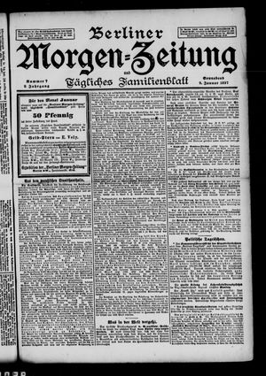 Berliner Morgenzeitung vom 09.01.1897