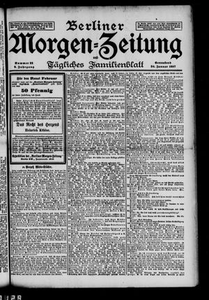 Berliner Morgenzeitung vom 30.01.1897