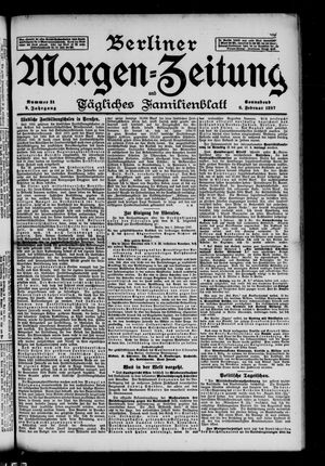 Berliner Morgenzeitung vom 06.02.1897