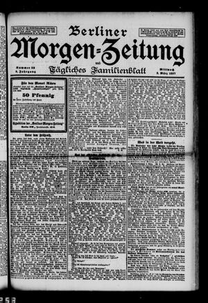 Berliner Morgenzeitung vom 03.03.1897