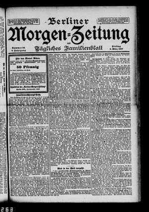 Berliner Morgenzeitung vom 05.03.1897