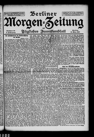 Berliner Morgen-Zeitung on Mar 12, 1897