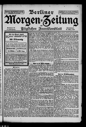 Berliner Morgenzeitung on Mar 27, 1897