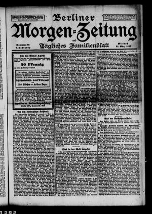 Berliner Morgen-Zeitung vom 31.03.1897