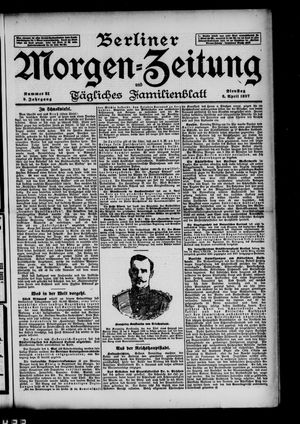 Berliner Morgenzeitung vom 06.04.1897