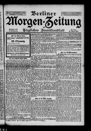 Berliner Morgenzeitung vom 30.04.1897