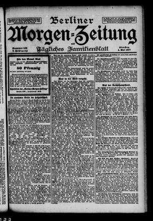 Berliner Morgen-Zeitung vom 04.05.1897