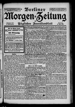 Berliner Morgen-Zeitung vom 21.05.1897