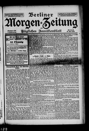 Berliner Morgen-Zeitung vom 26.05.1897