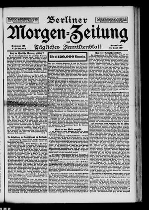 Berliner Morgen-Zeitung vom 12.06.1897