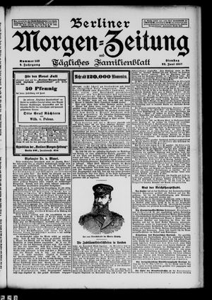 Berliner Morgen-Zeitung vom 22.06.1897