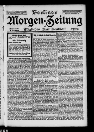 Berliner Morgen-Zeitung vom 26.06.1897