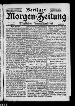 Berliner Morgen-Zeitung vom 11.07.1897